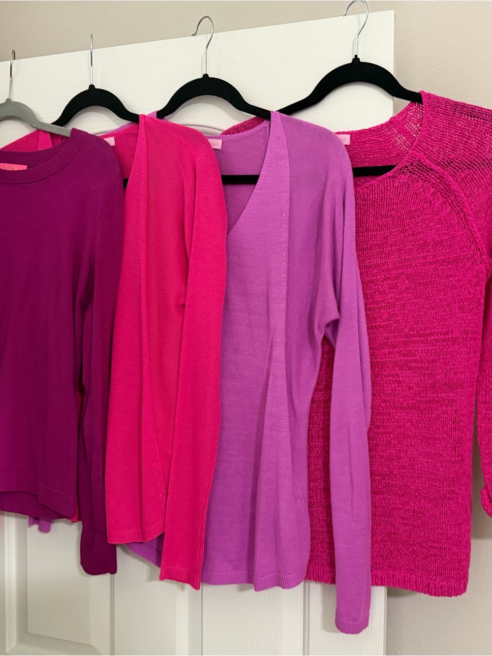 Lilly Pulitzer Bundle Pink & Purple Mixed-Knit Sweater collection - Picture 5 of 10